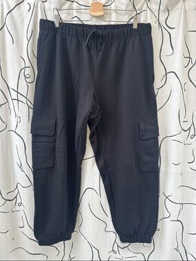 The Group Babaton Black Cargo Pocket Joggers